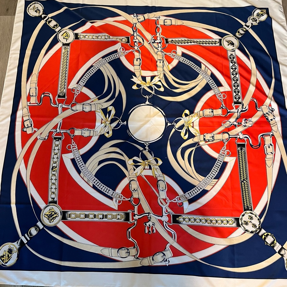 💯Silk Large Square Scarf